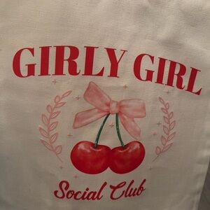 Girly Girl Tote Bag